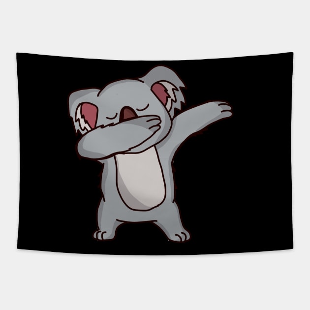 Dabbing Koala Tapestry by TheUnknown93