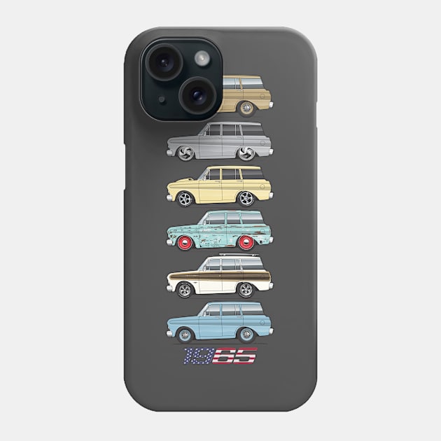 Six Falcons Phone Case by ArtOnWheels