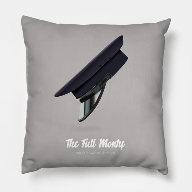 The Full Monty - Alternative Movie Poster Pillow by MoviePosterBoy