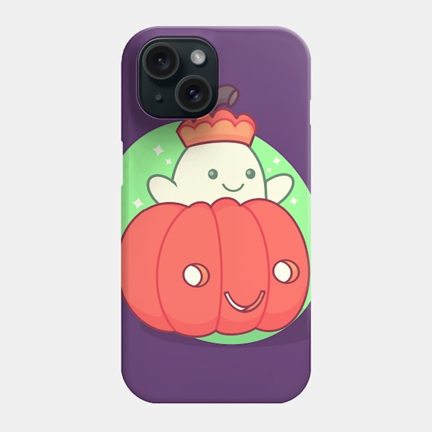 Pumpkin Ghost Phone Case by LVBart