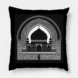 Islamic mosque art Pillow