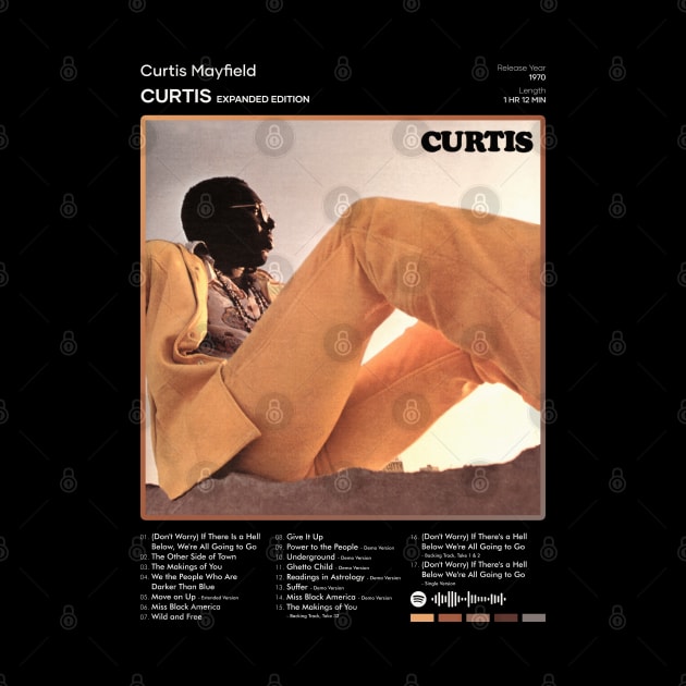 Curtis Mayfield - Curtis Tracklist Album by 80sRetro