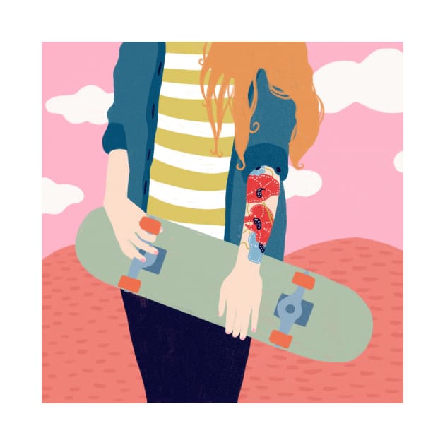 Skatergirl by SUGAH