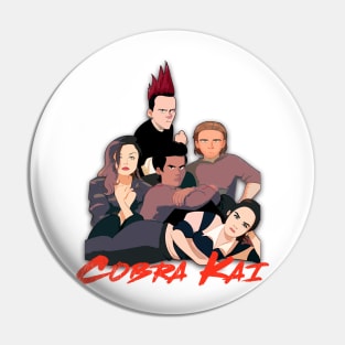 cobra kai kids retro Pin