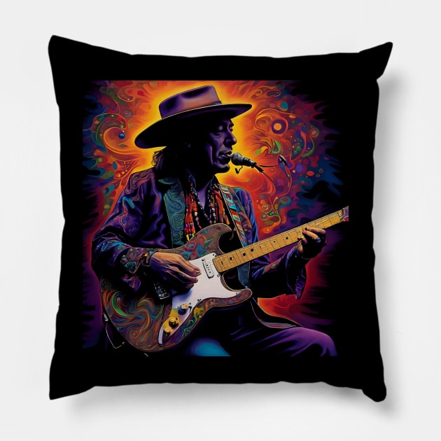 Trippy SRV #2 Pillow by Loyal Breed Clothing Company 