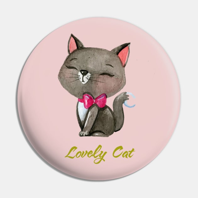 Lovely cat Pin by This is store