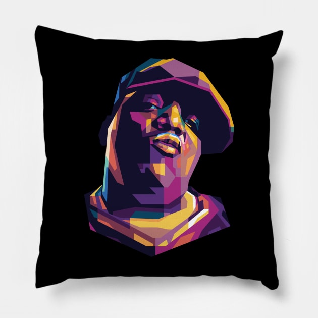 The Notorious BIG Pillow by ESENTIAL-AF