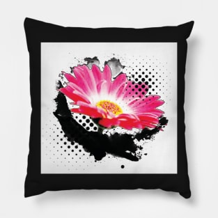 Abstract Flower Pop Art Pillow