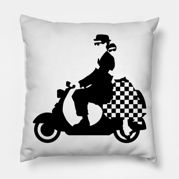 Ska Scooter Pillow by Skatee