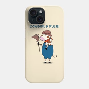 Cowgirl cow Phone Case