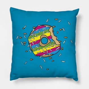 Donut tripping Pillow