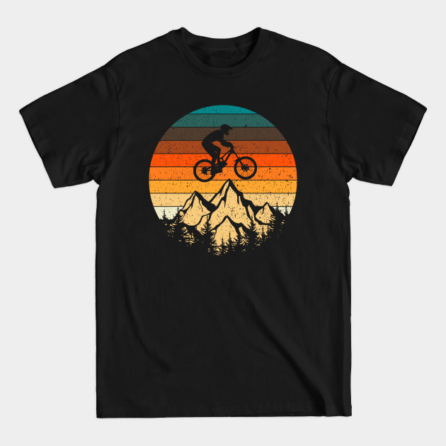 Discover Mountainbike Downhill Retro Vintage Gift - Mountain Bike - T-Shirt