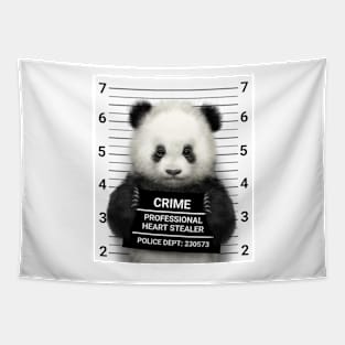 Panda mugshot Tapestry