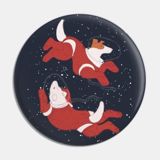 Belka and Strelka - Space Dogs Pin