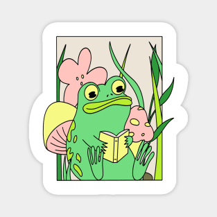 LOVERS OF FROGS AND TOADS Magnet
