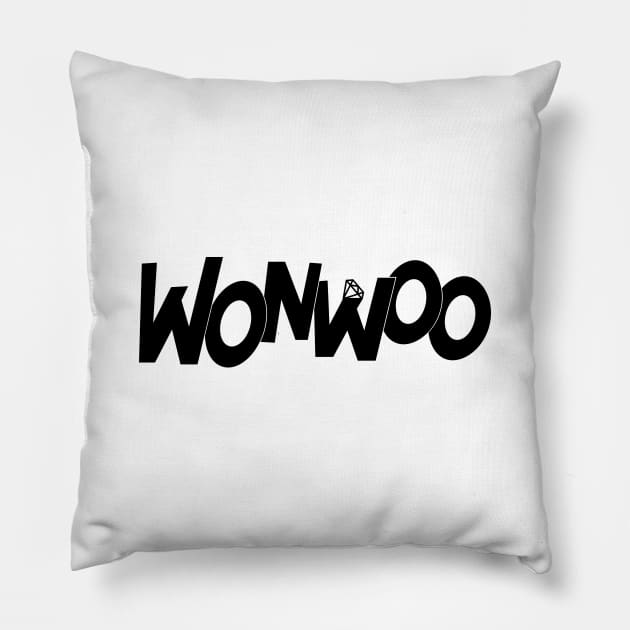 NANA tour with Seventeen: Wonwoo Pillow by firlachiel