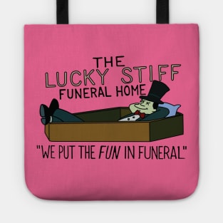 Lucky Stiff Funeral Home Tote