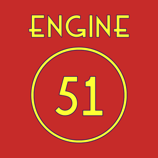 Retro Engine 51 T-Shirt