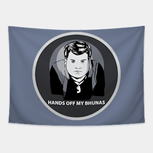 Original Gavin and Stacey  'Smithy - Hands Off My Bhunas' Contemporary T-Shirt Design, Sticker Art, Mugs, Art Prints, Hoodies Tapestry