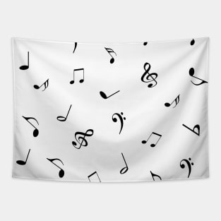 Musical notes, Tapestry