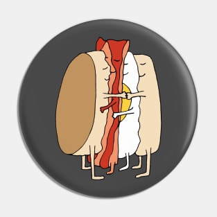 Breakfast Sandwich Love Pin