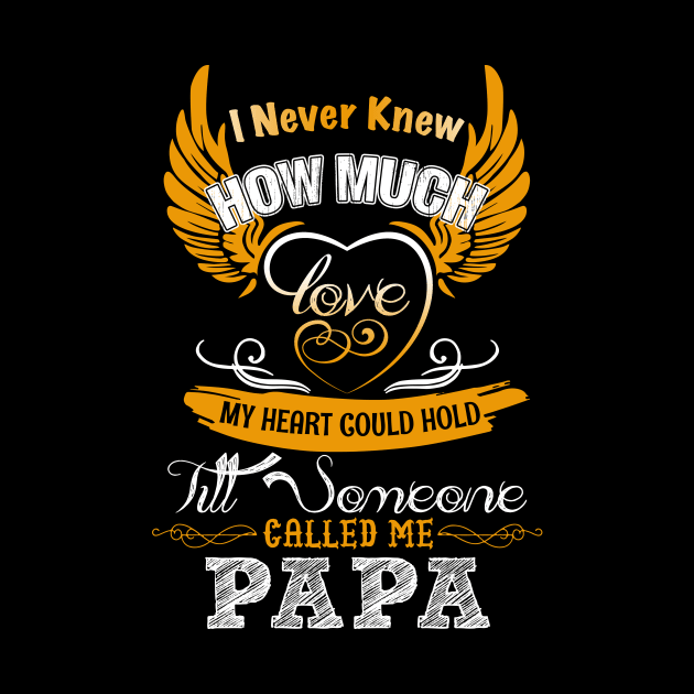 I Never Knew How Much Love My Heart Could Hold Till Someone Called Me papa by vnsharetech