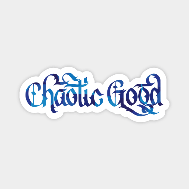 Chaotic Good Magnet by polliadesign