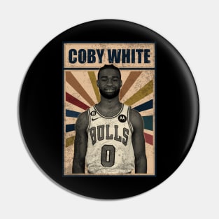 Coby White Pin