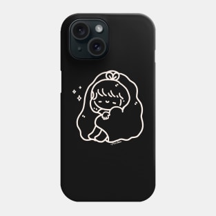 cozy girl Phone Case