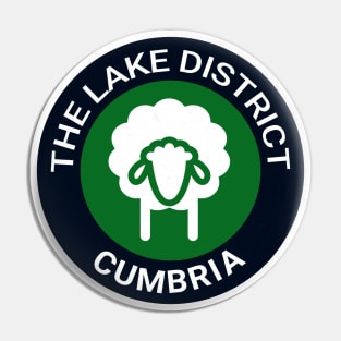 The Lake District Herdwick Sheep Cumbria Pin