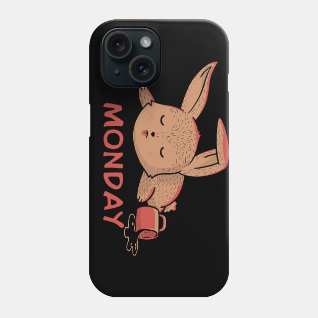 Monday Rabbit Phone Case by Tobe_Fonseca