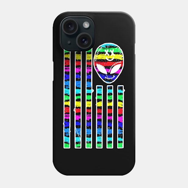 W3IRD GVNG ''W3IRD FLAG'' (PRIDE) Phone Case by KVLI3N