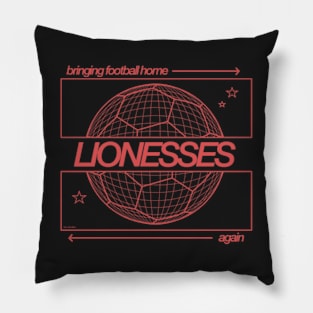 England Lionesses art Pillow