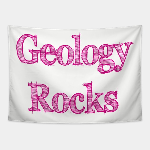 Geology Rocks Tapestry by Scipeace