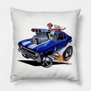 SUPER Nova Blue1970 Nova SS Pillow