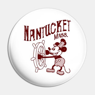 Steamboat Willie - Nantucket MA. Pin