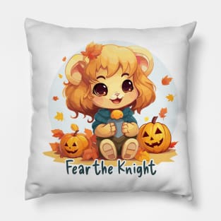 Fear the knight Pillow