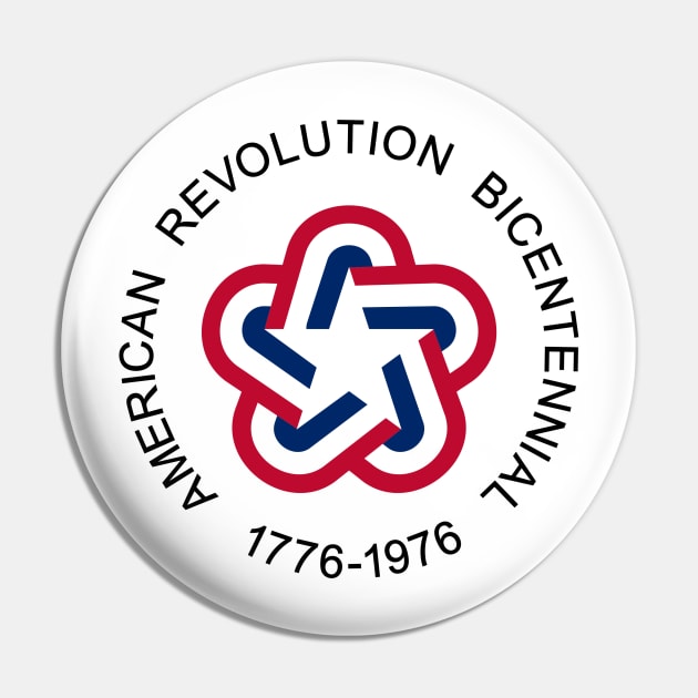 American Revolution Bicentennial Pin by truthtopower