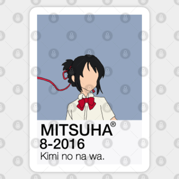 Wallpaper Mitsuha Miyamizu Your Name Kimi No Na Wa Kimi No Na Wa For iPhone Free
