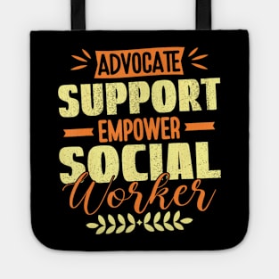 School Social Worker & Mental Health Awareness Month Tote