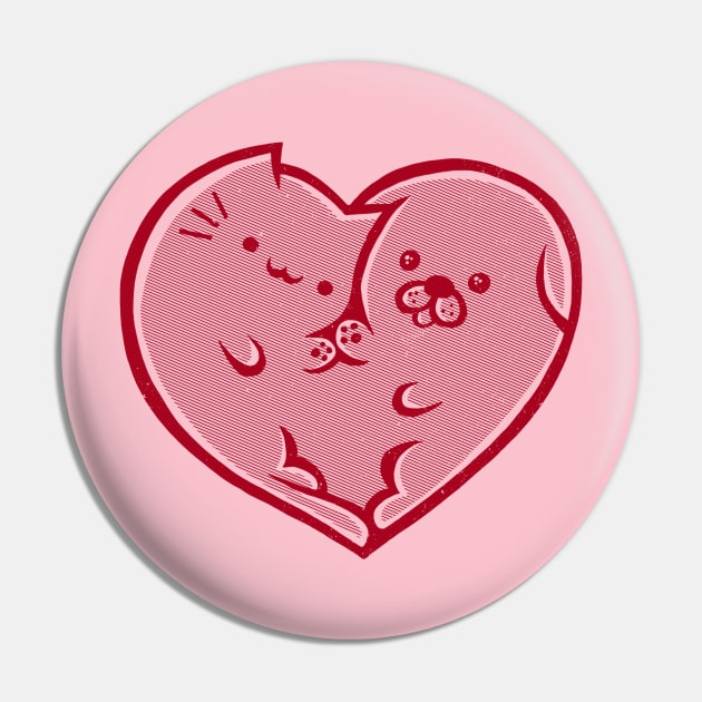 Forbidden Love Pin by kg07_shirts