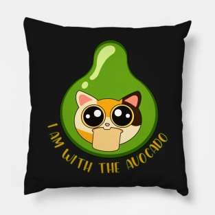 i'm with the Avocado Pillow