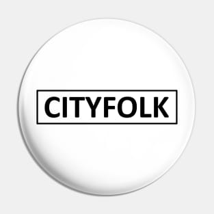 City Folk - Square Logo Pin