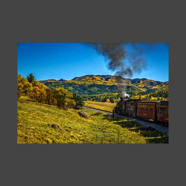 Cumbres and Toltec Narrow Gauge Railroad Route by Gestalt Imagery
