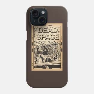 Dead Space fanart Comic cover line art Phone Case