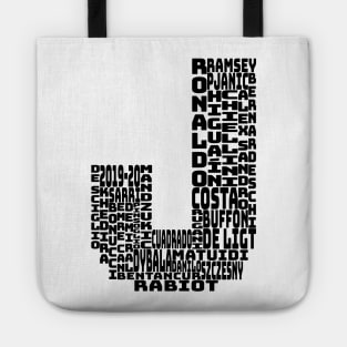 JUVENTUS - 2019 - 2020 - BLACK TEXT Tote