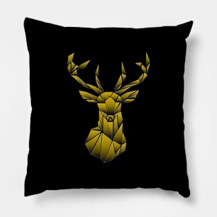 Geometric Deer Pillow