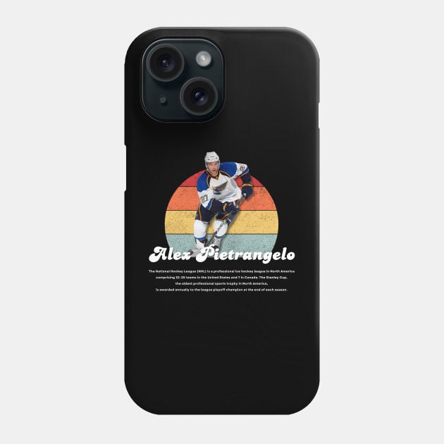 Alex Pietrangelo Vintage Vol 01 Phone Case by Gojes Art