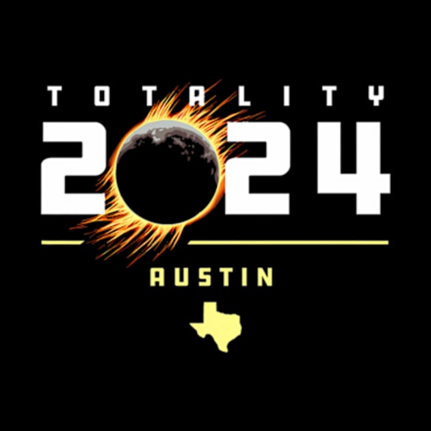 Austin Texas 2024 Total Solar Eclipse by SanJKaka