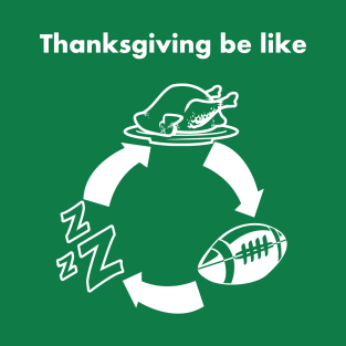 Thanksgiving Be Like T-Shirt